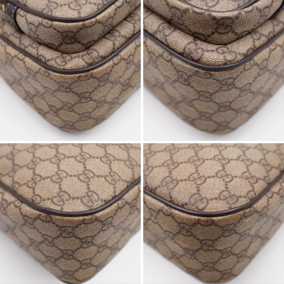 CF10 💟 Gucci GG Supreme Double Pocket Crossbody bag - Picture 7 of 13